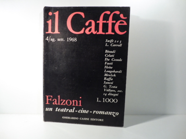 Il caffè letterario e satirico, agosto-settembre 1968